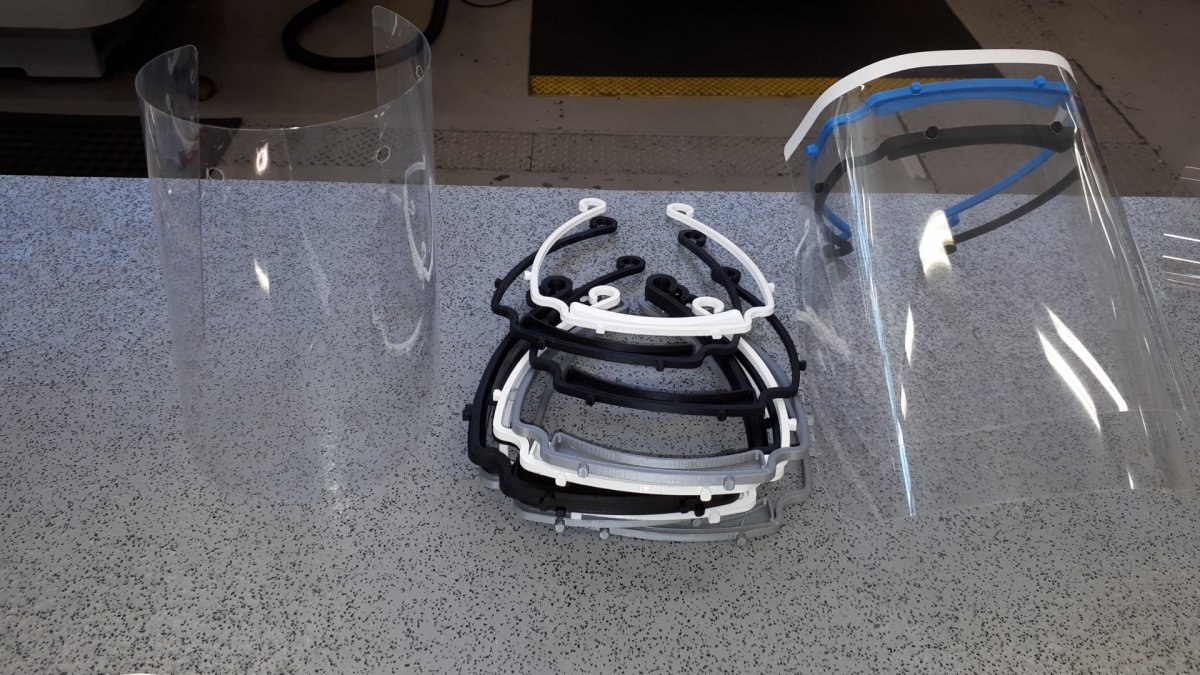 University of Surrey is 3D printing protective visors to help NHS Covid